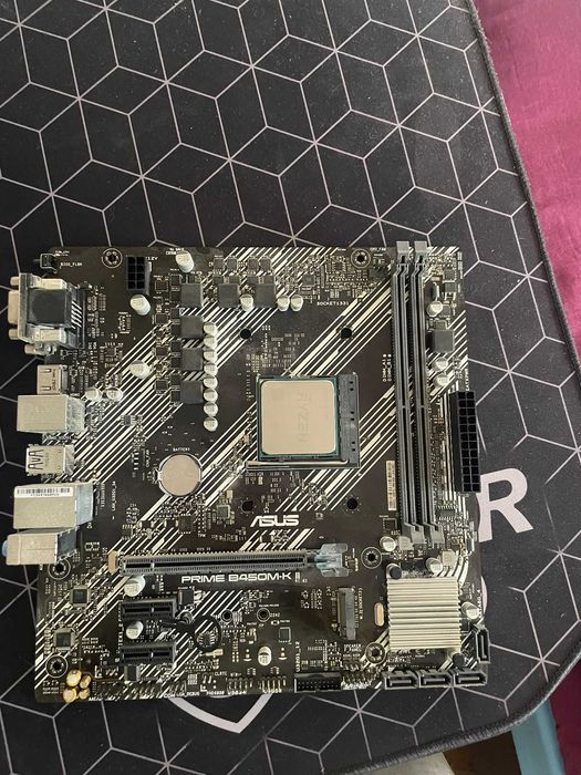 Ryzen 5 1600 3.2ghz +Placa de baza asus prime b450M-K II