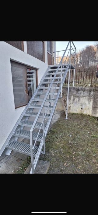 Confectionam scari metalice galvanizate la orice dimensiune