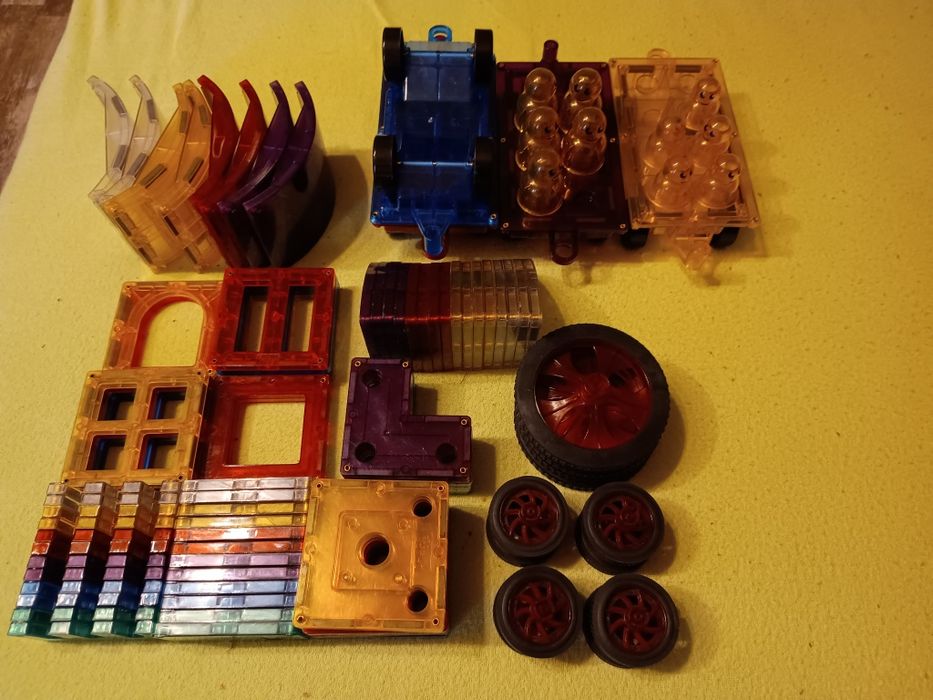 3 x Set construcție magnetic 3D Shape mags