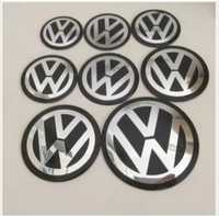 Stickere sigle aluminiu Volkswagen BMW Audi Skoda Mercedes Ford Opel