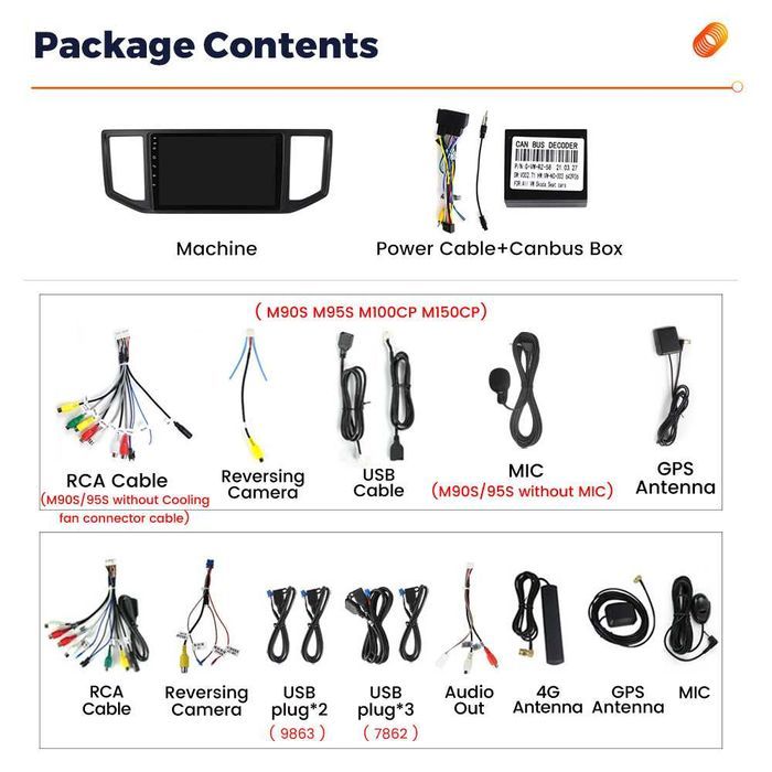 Navigatie Android 14 VW Crafter Man TGE 2017 1/8 Gb  CarPlay + CAMERA