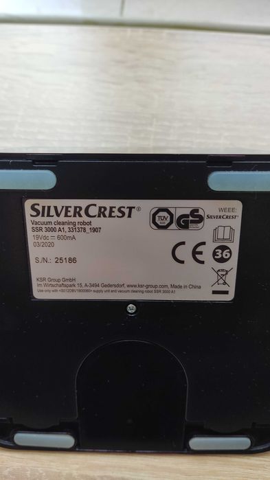 Прахосмукачка робот SilverCrest SSR 3000 A1