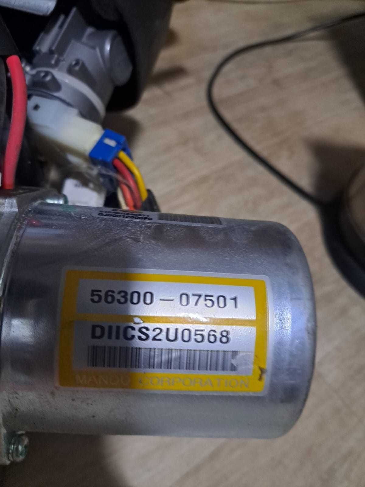 Kia elektro rulovoy useletil