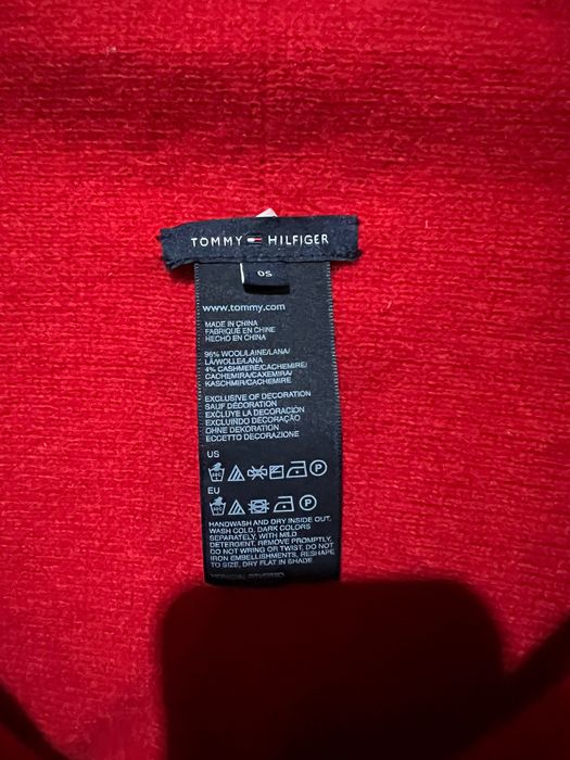 Tommy Hilfiger вълнен шал/наметка