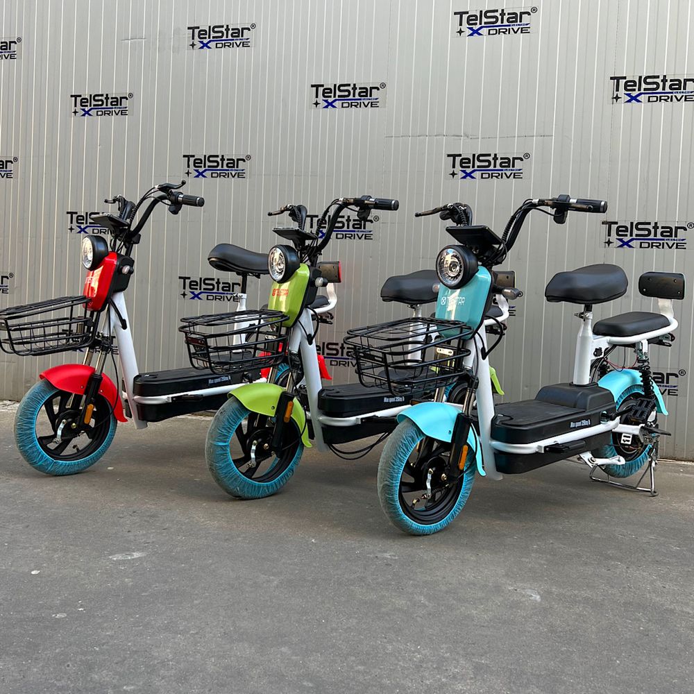 Електрически скутер TBSLD-3 TELSTAR NEW  с двойна седалка 2024