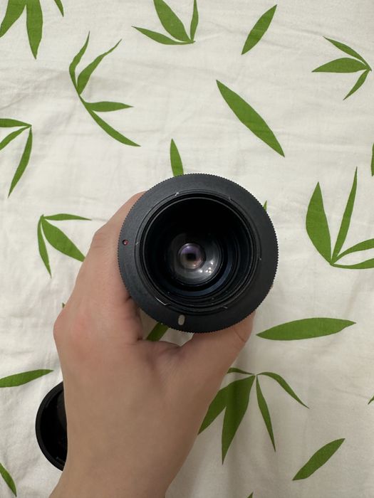 Советский объектив для фотоаппарата Гелиос