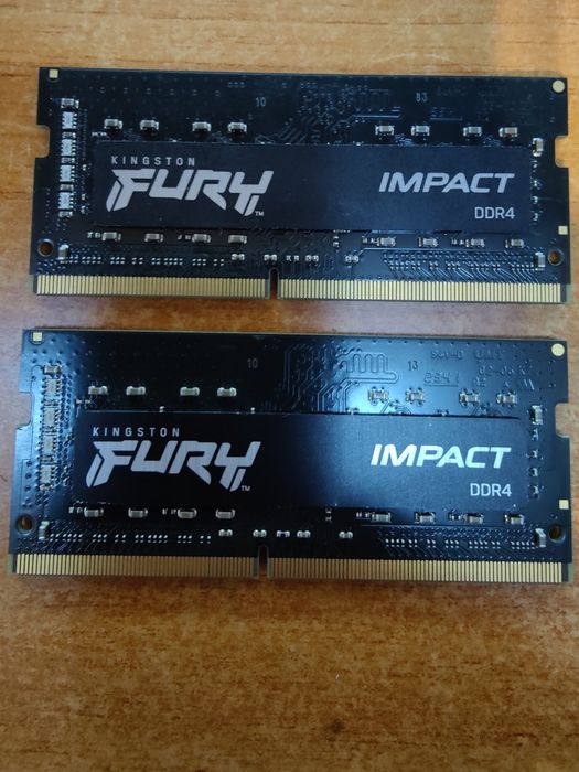 Vand memorie RAM Laptop Kingston Fury Impact,32GB DDR4, 3200Mhz