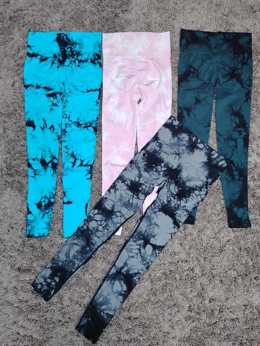 Colanti fitness modelatori dama cu talie inalta push up S/M 60 ron