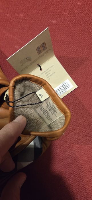 Manusi piele dama Burberry originale femei  noi ideal cadou