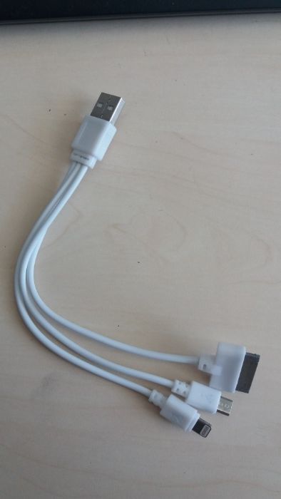 USB Кабел за зареждане 3в1