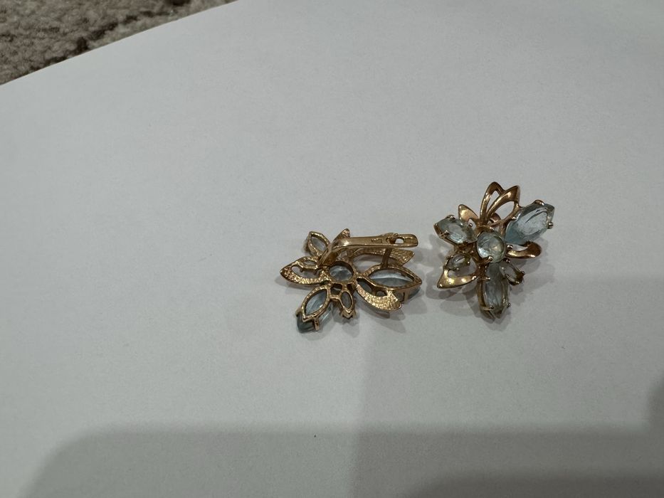 Серьги 585 проба , Россия