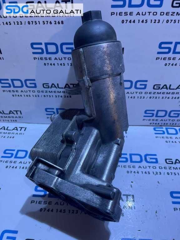 Corp Carcasa Filtru Ulei Termoflot Radiator Racitor Ulei BMW Seria 5 E60 E61 525 2.5 D 2003 - 2010 Cod 7788453