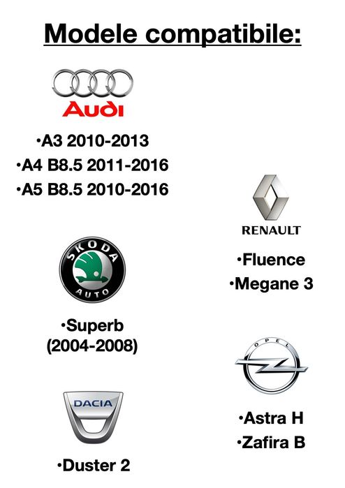 Capace oglinzi Batman Noi / Volkswagen Audi Bmw Renault Dacia Opel