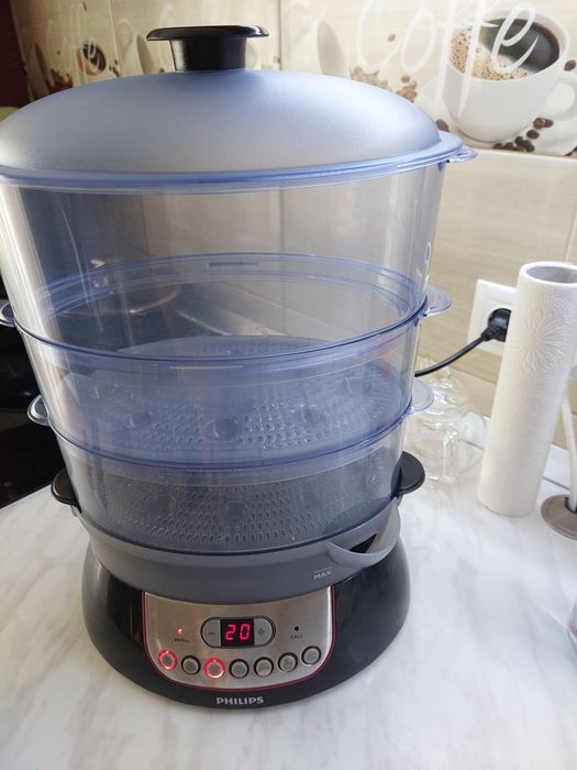 Aparat de gatit pe aburi philips
