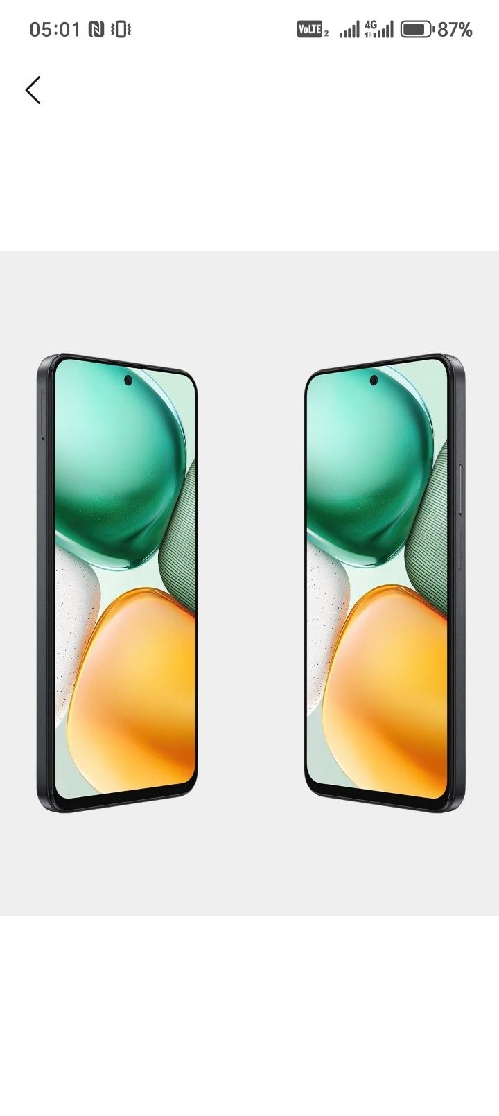Honor x7c 8 256 bor qora