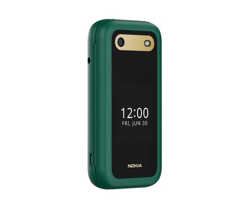 Telefon mobil Nokia 2660 Flip, Dual SIM, 4G, Green