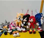 Sonic pluș . Set 9buc 400 lei . Ieftin. Timisoara