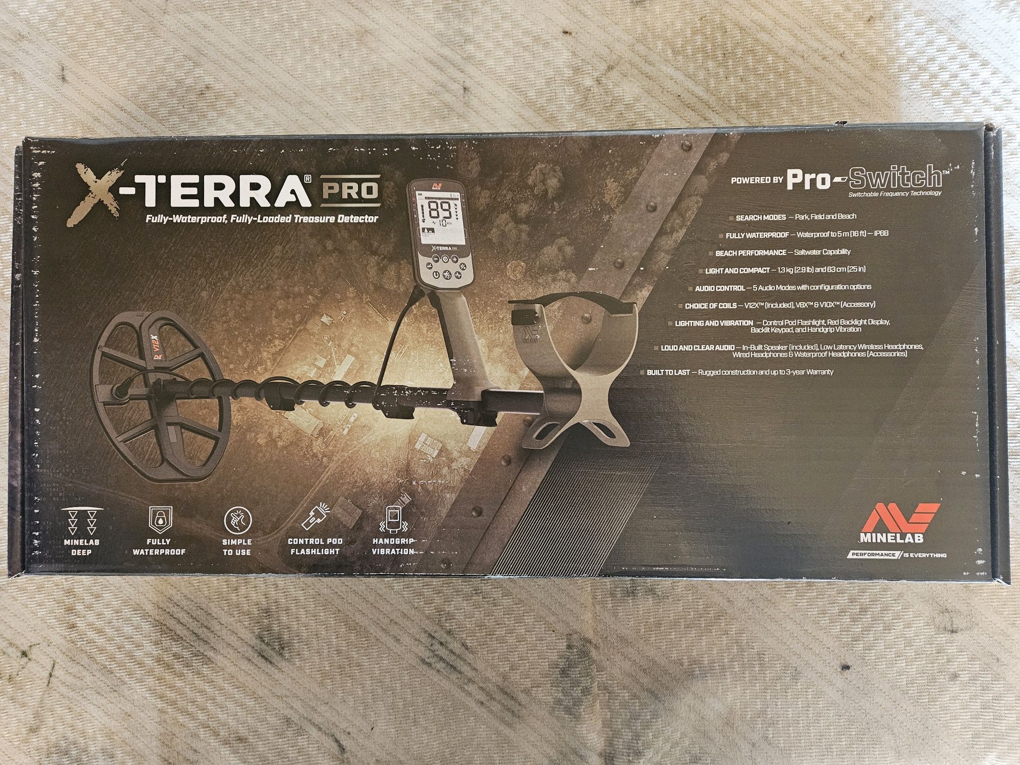 X-terra pro металлоискатель