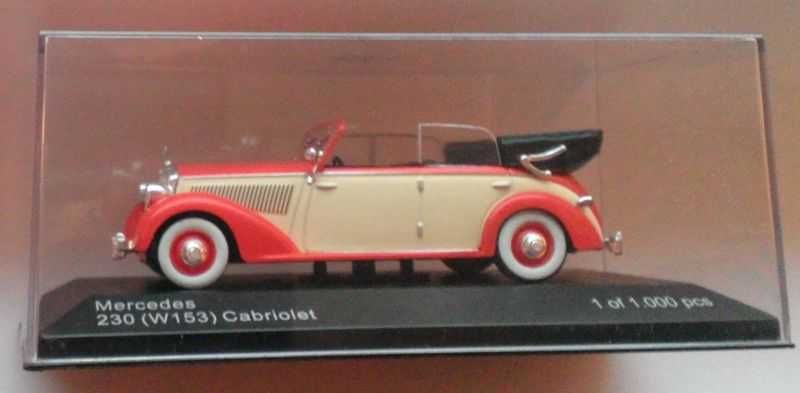 Macheta Mercedes-Benz 230 Cabriolet D 1938 (W153) - Whitebox 1/43