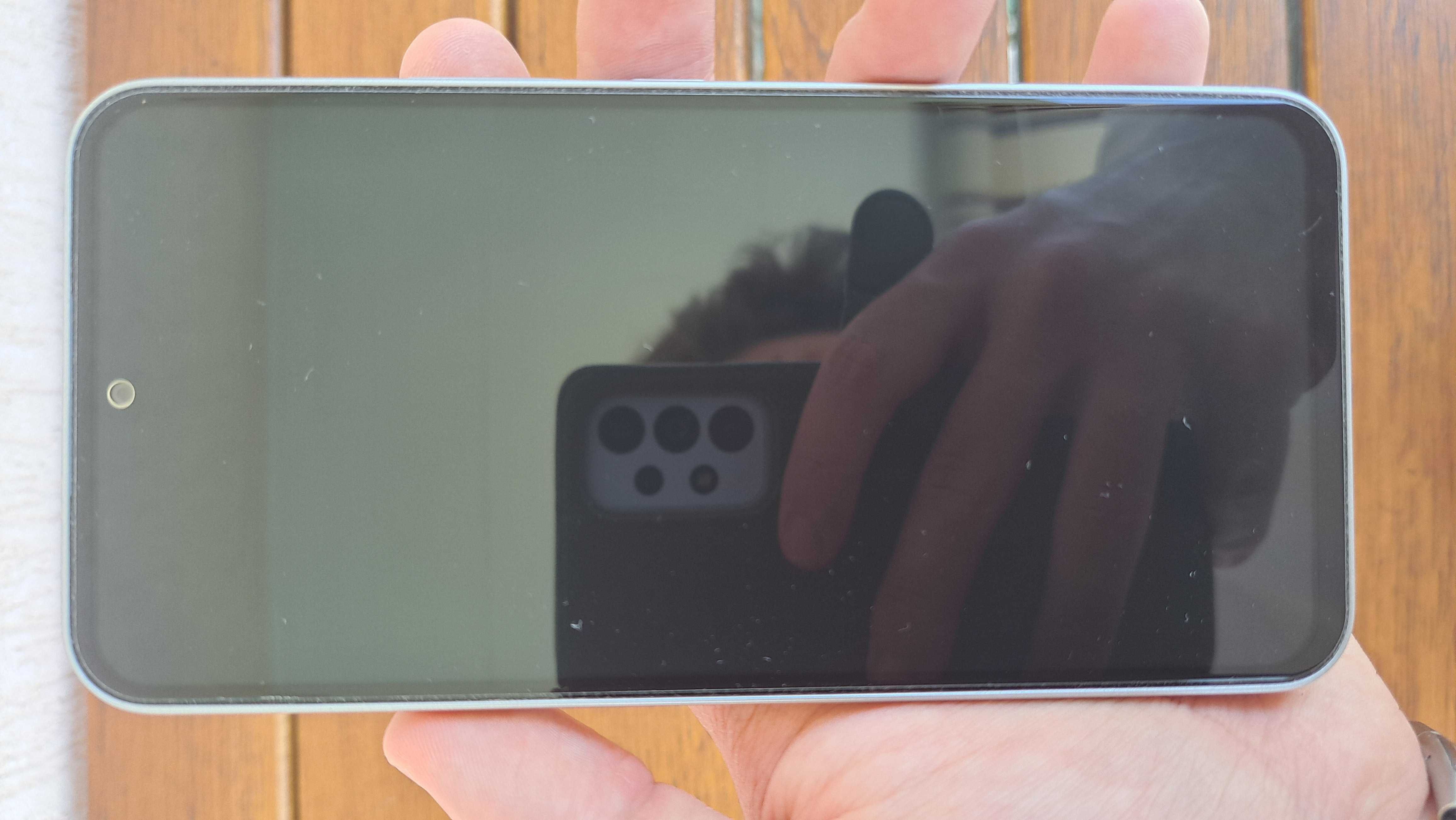 Samsung Galaxy A54 + зарядно, протектор, калъф