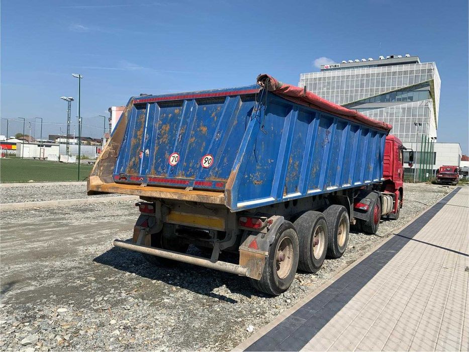 Vand sau schimb ansamblu basculabil Man + semiremorca Fliegl