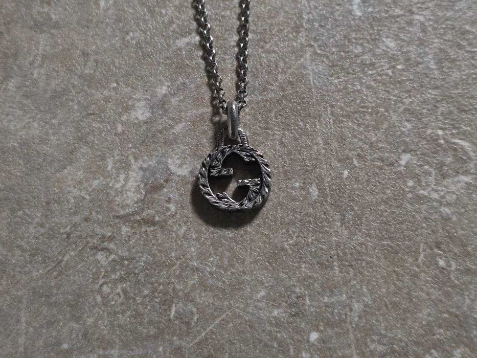 Сребърно колие Gucci