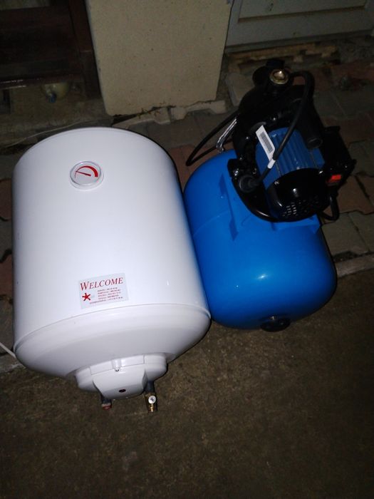 Hidrofor și boiler 690 amândouă.