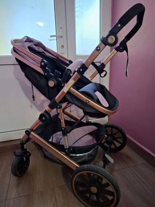 Cărucior  copii pliabil 2 in 1 + scoica