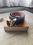Curea Louis Vuitton neagra, gold casp.
