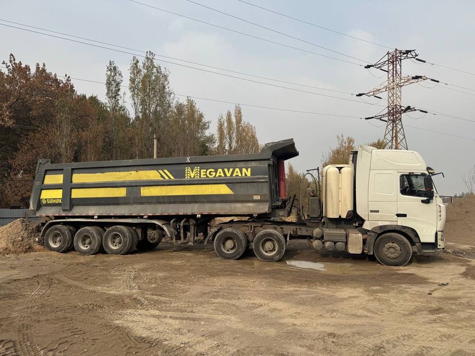 Тонар. HOWO. Megavan полуприцеп. 2023 йил