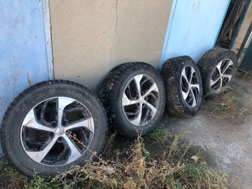 Зимние шины с дисками на туксон 2019 год