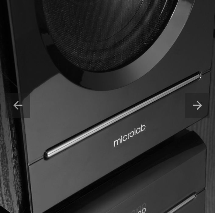 BOXE Stereo Microlab Solo 15 80w plus receiver Bluetooth.