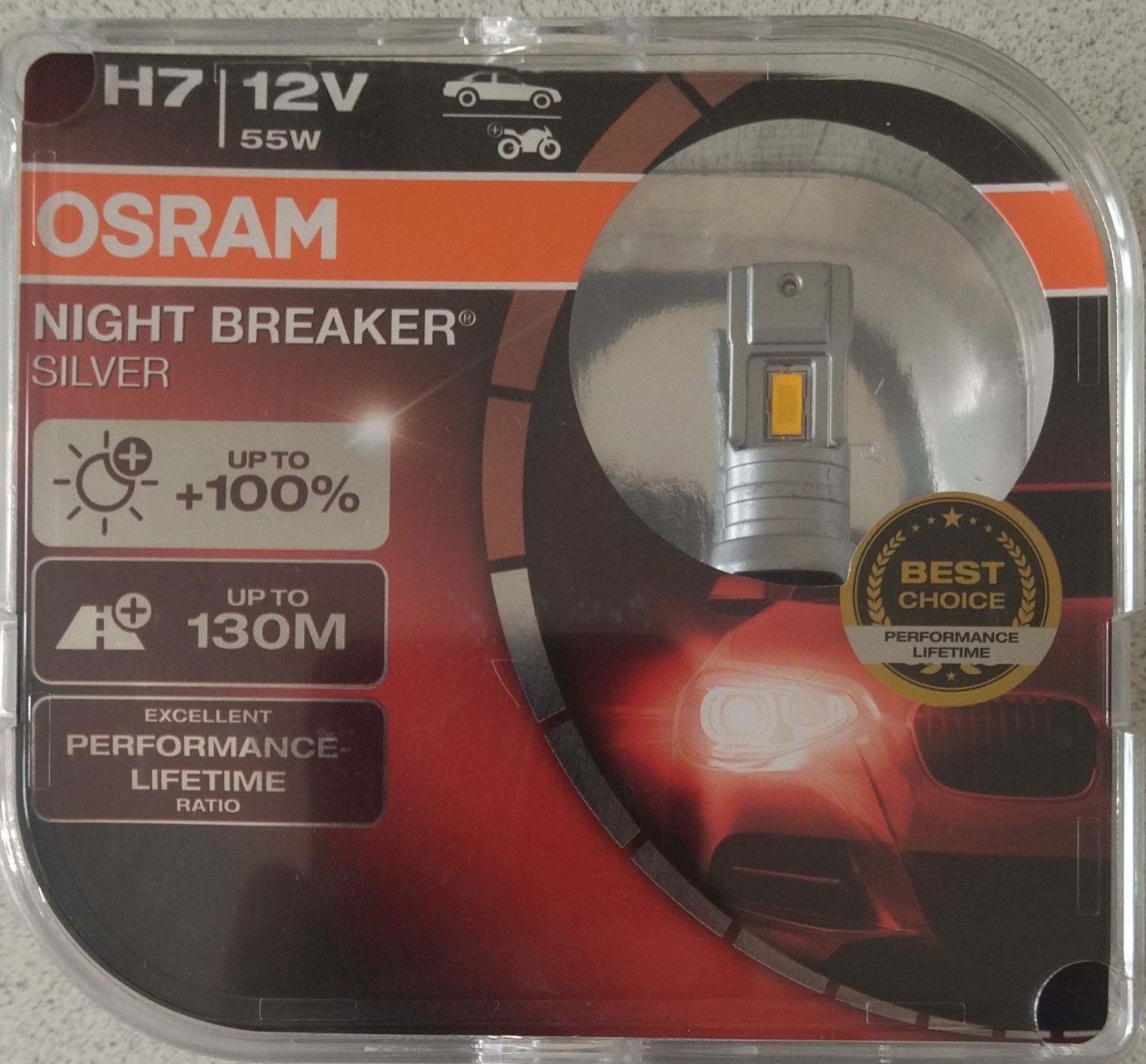 Лампочки LED H7 OSRAM