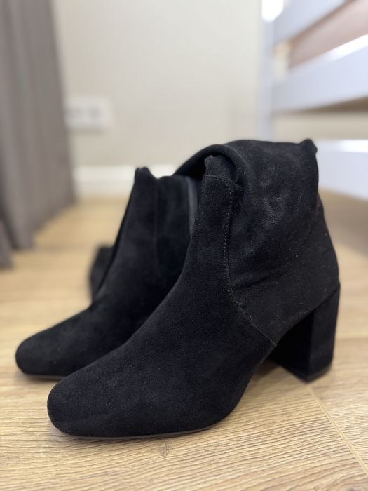 Сапоги Braska ботфорты замшевые p 37