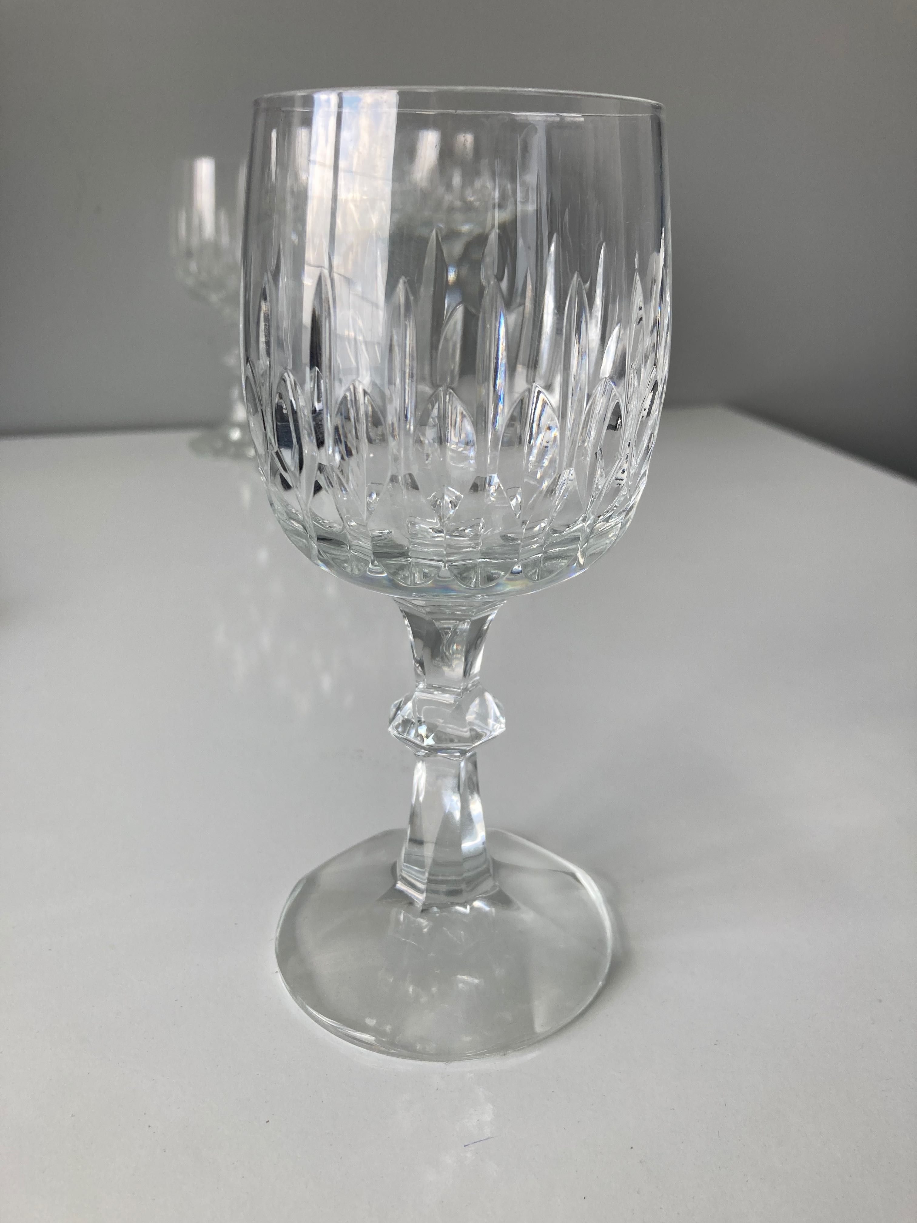 Vintage Schott-Zweisel Tango Crystal wine glasses / Масивен кристал