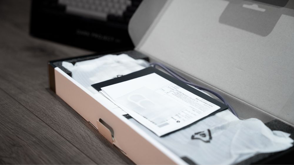 Геймърска клавиатура Dark Project One KD87A VIOLET