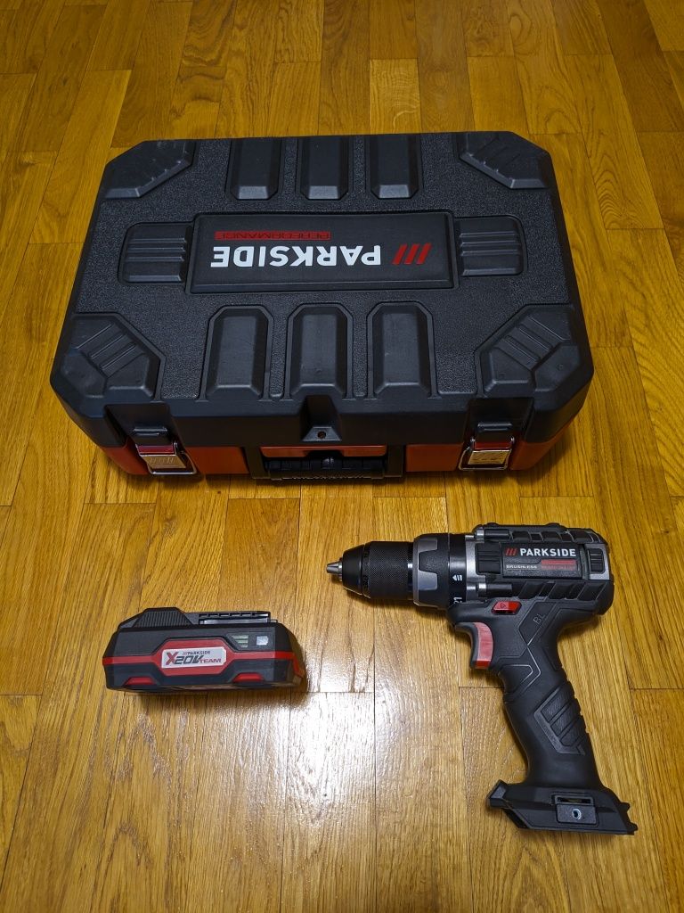 Parkside impact , батерия 20V , винтоверт performance , накрайници
