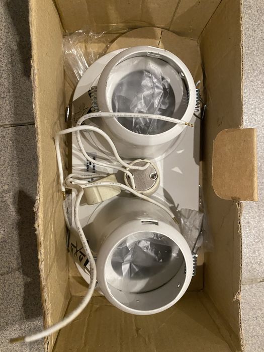 Aplica dubla alba Onok Vulcano GU10