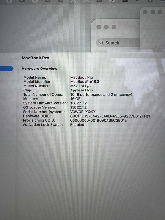 MacBook Pro 14″ (2021) — Apple M1 Pro, 16GB / 1TB SSD / 10-ядерный