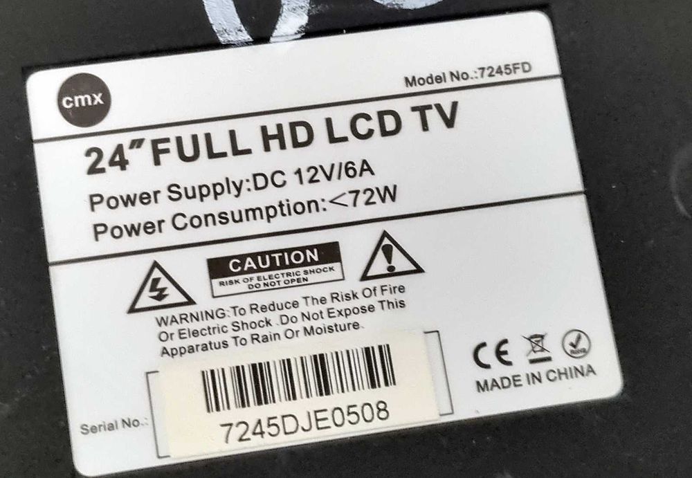 TV led Gran Prix LT220 - 22 inch/58 cm 12v - pt camion,rulota etc