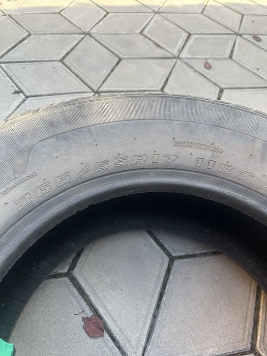 Зимняя ризина R17 265/65 шипованная