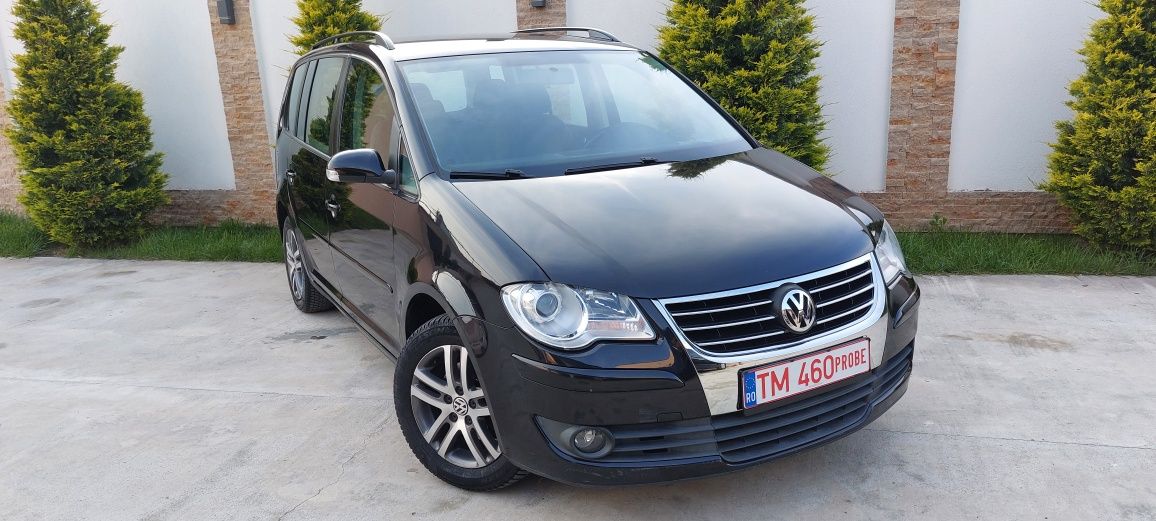 VW TOURAN STYLE-1.6 Mpi ‼️Benz+GPL-Klima-An 2008‼️Fără RUGINA