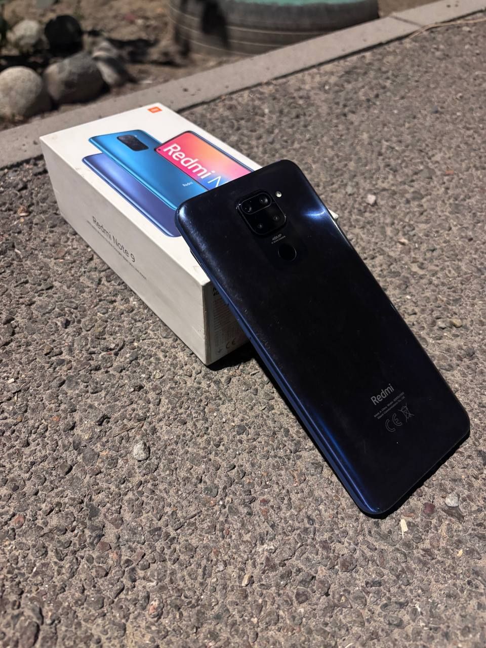 Redmi Note 9 с коробкой.