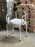 Scaun WC de camera cu maner, functie 4 in 1