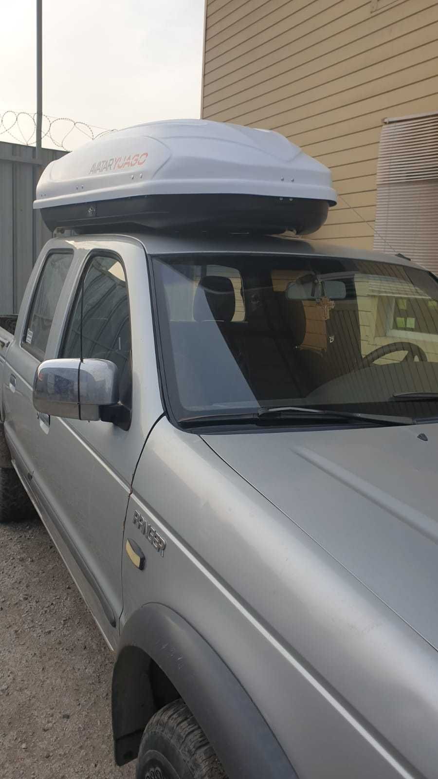 Автобокс багажный бокс Багажник на крышу Yuago Avatar 450л черный