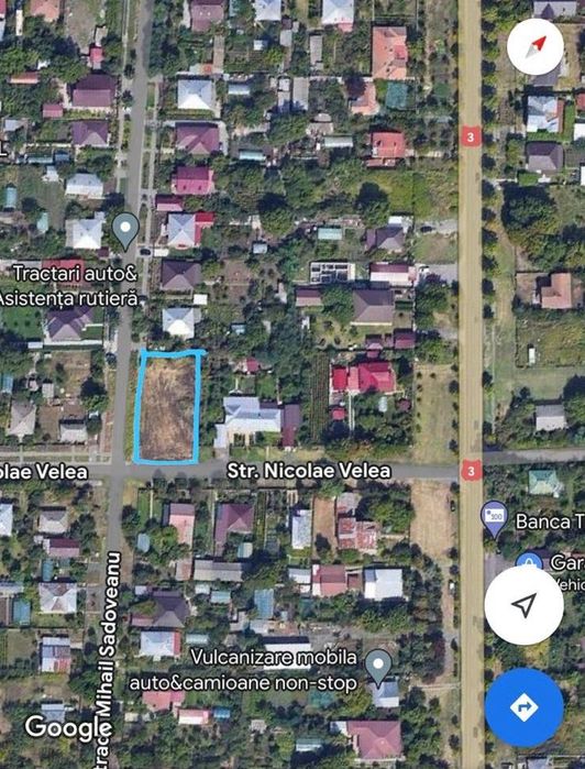 Teren intravilan Lehliu Gara