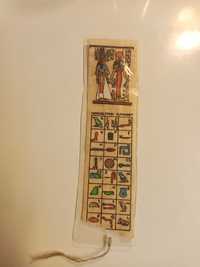 Semn de carte vechi ,cu hieroglife