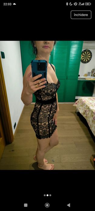 Rochie mini nuntă, eveniment, petrece XS -S