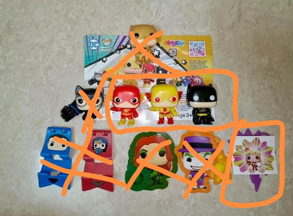 Киндер джой разные серии