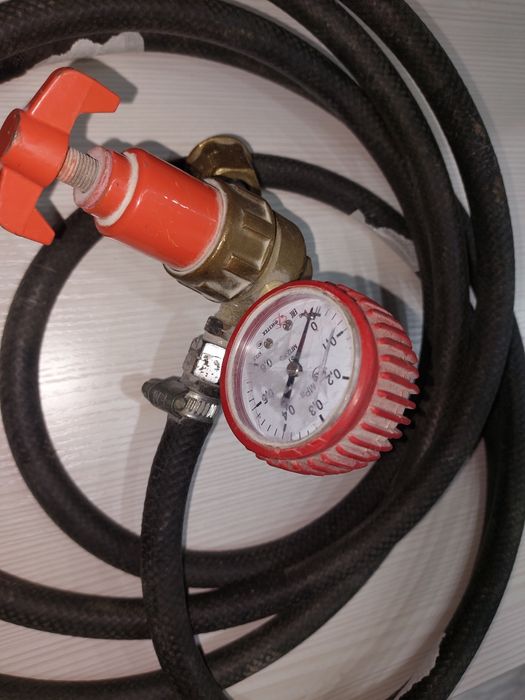 Армированный шланг с редуктором